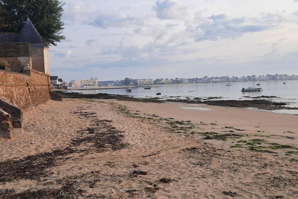 Cottage Bord De Mer Le Pouliguen Exterior foto